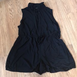 Attention Black Romper Jumper XXL